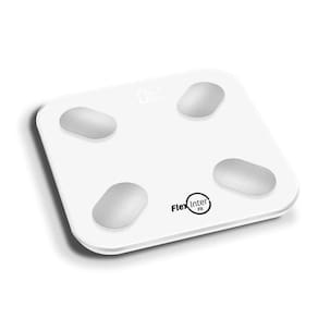 Balanca Digital Smart Corporal Bioimpedancia App Branca FlexInter