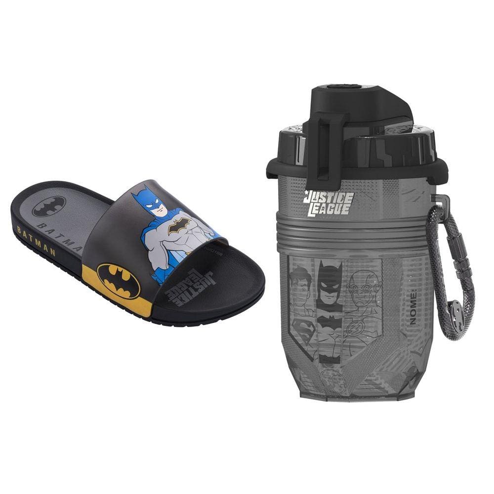 Chinelo Slide Liga Da Justiça Action 22502 25/34