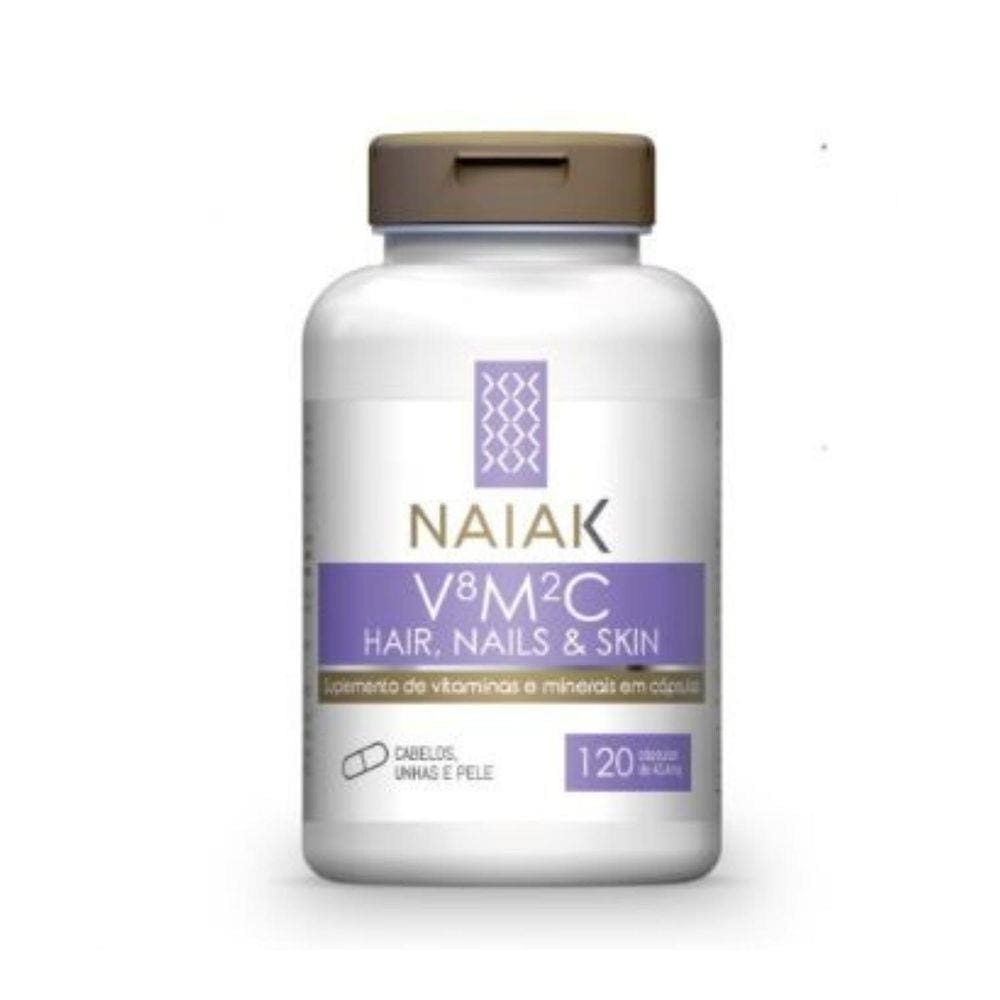 Vmc Colágeno Verisol Para Unhas Pele E Cabelo 120 Caps Naiak