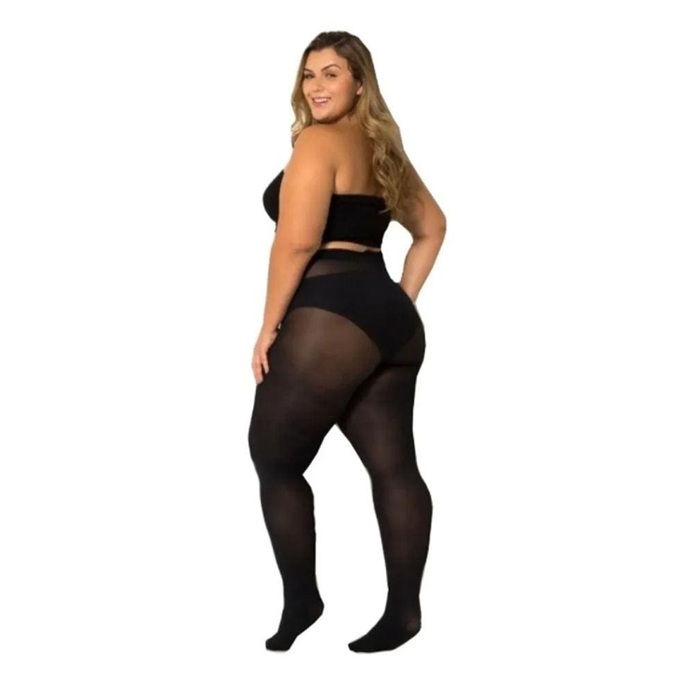 Meia Calça Trifil 6100 Opaca Fio 80 Plus Size Inverno EG/ES