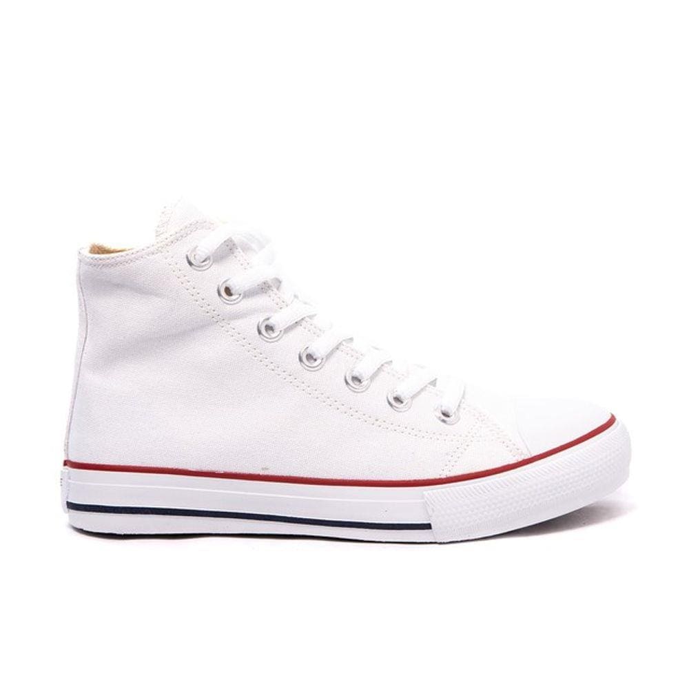 All star branco cano alto | Casas Bahia