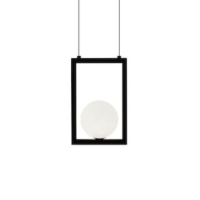Lustre Pendente Quality Orbit 1532 G9 Bivolt Preto