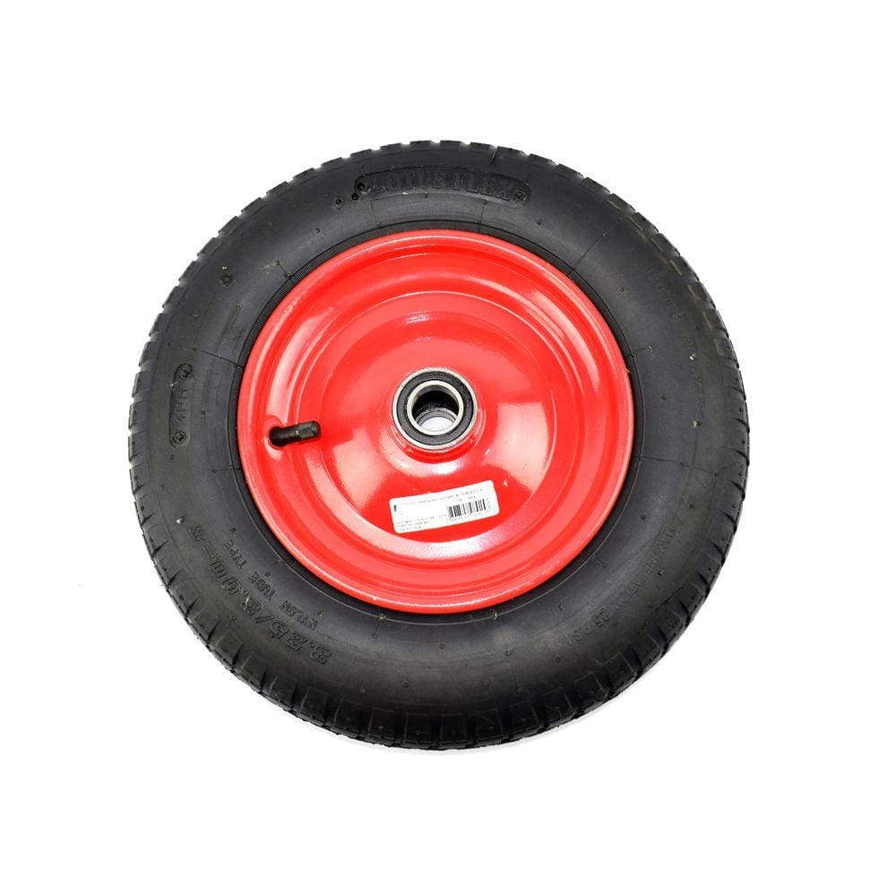 Roda Para Carrinho De Mão Rolamentada 3,25 X 8 Até 100kgs