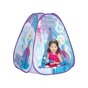 Barraca Princesa Da Neve Castelo Toca c/ 60 Bolinhas Braskit