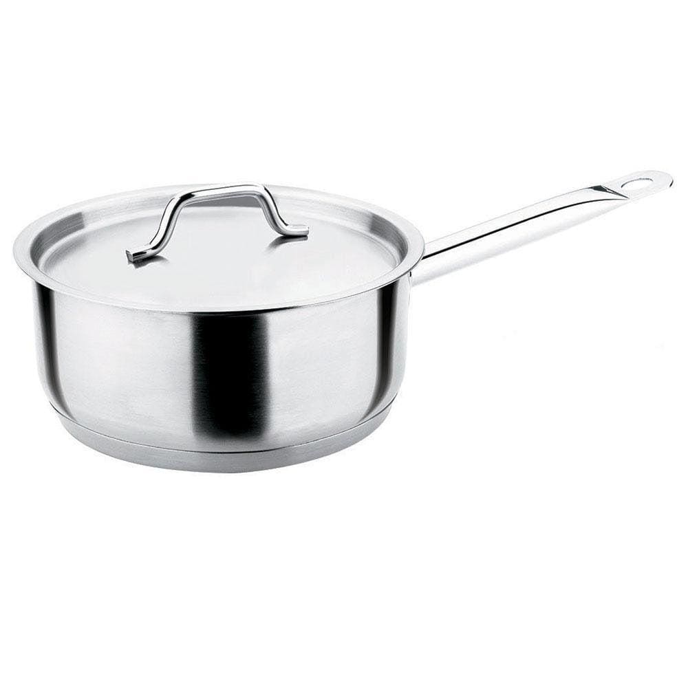 Panela Com Tampa Hércules Em Aço Inox 20Cm - 2,5 L