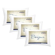 Jogo 4 Travesseiros Ortobom Otimo Custo Beneficio Algodão