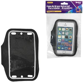 Suporte Para Celular Ajustável Com tiras aderentes Tipo Braçadeira