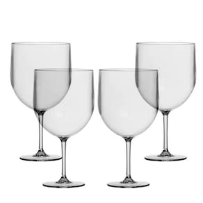 Kit Com 4 Taça Gin Tonica E Cozumel Crystal 600Ml