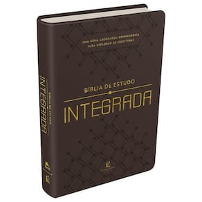 Bíblia De Estudo Integrada - NVI - Couro Soft Marrom