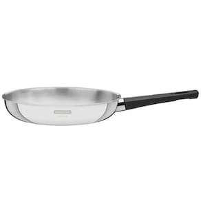 Frigideira Tramontina Aço Inox 26Cm Com Cabo Grano Baquelite