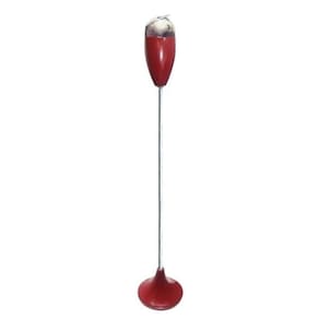 Cinzeiro De Chão Telescópico Regulável Com Abafador Vermelho