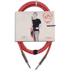 Cabo Tecniforte Juninho Afram Signature 10ft 3m Plugue Reto