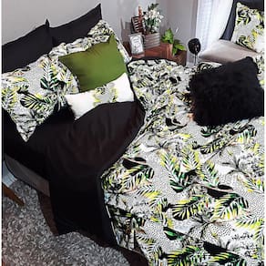Jogo De Cama Solteiro King 8 Peças Edredom Florestal Dark