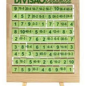 Brinquedo Divisao Dinamica Com 81 Peças Giratorias