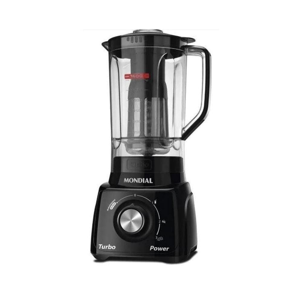 Liquidificador Mondial L-99 500W 2,2L Com Jarra San Pt - 110V