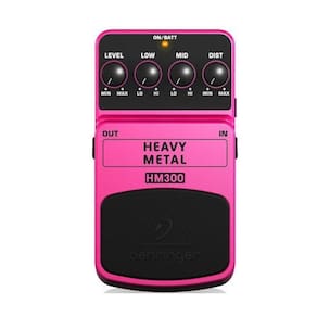 Pedal Behringer Hm300 Heavy Metal Distortion para Guitarra