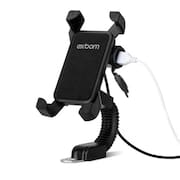Suporte Celular Com Carregador Usb Moto Universal Gps Exbom