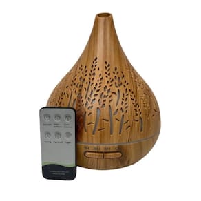 Umidificador De Aromas Led Controle Remoto Floresta 500Ml