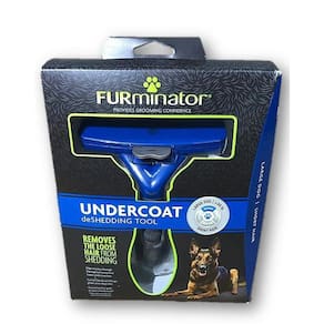 Escova Furminator New Cães Pelo Curto Grande