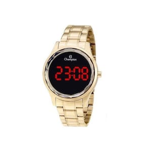 Relógio Champion Feminino Digital Dourado Ch48019V