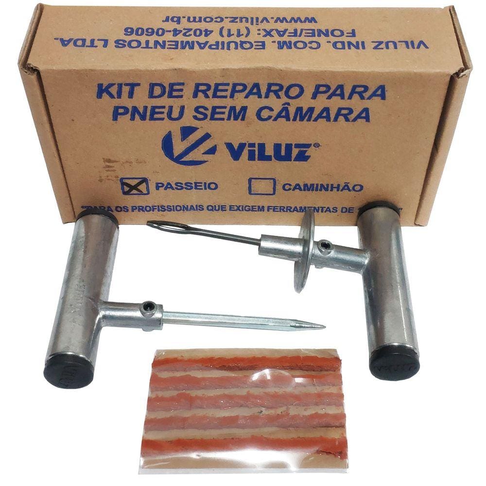 Kit Borracharia Reparo Concerto De Pneus Sem Câmara Viluz