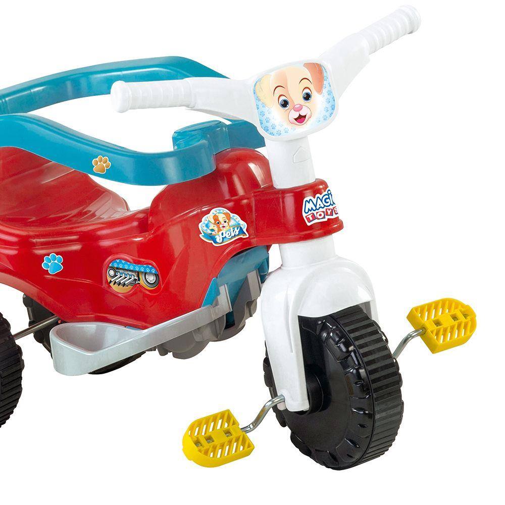 Triciclo Motoca Infantil Pedal Tchuco Baby Patrol