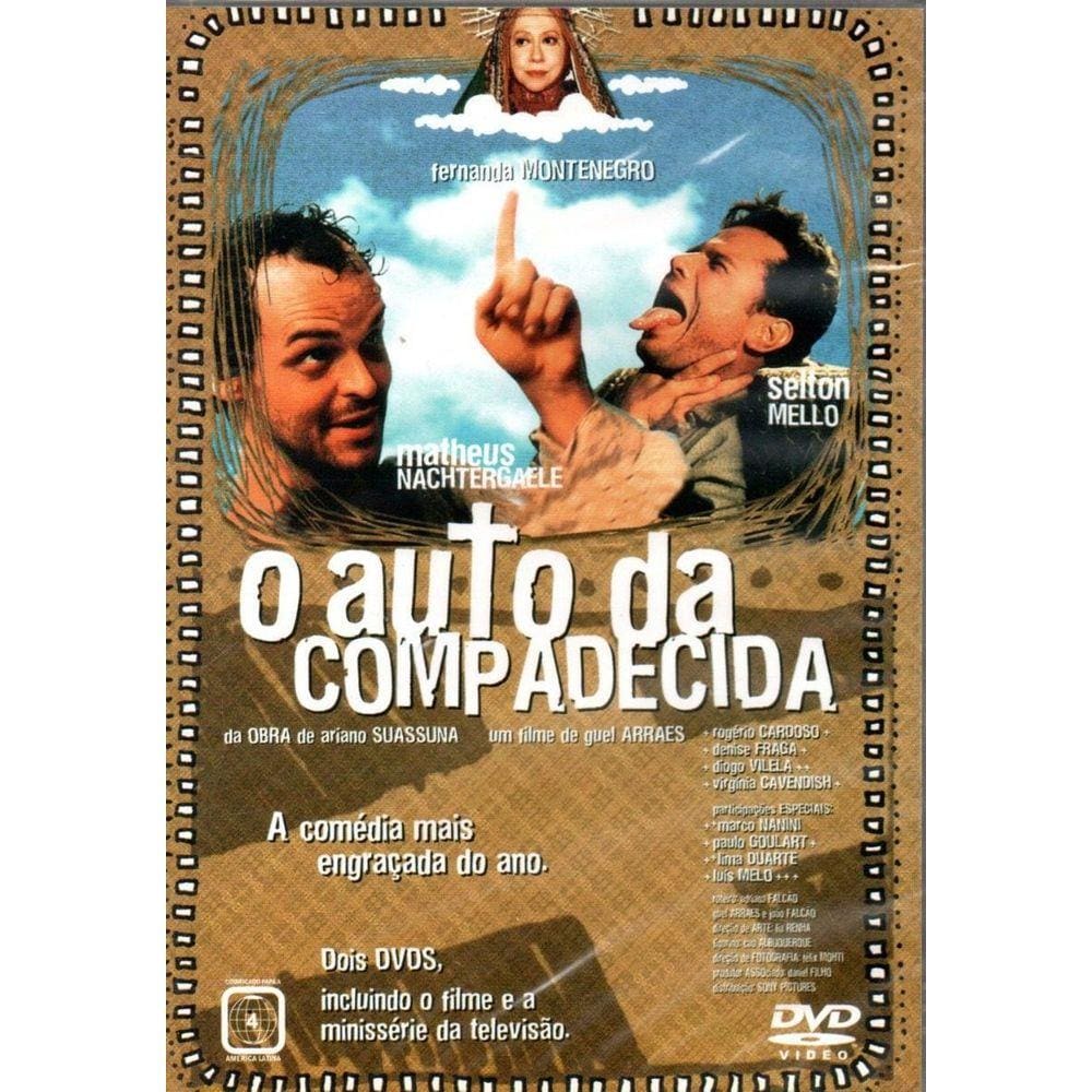 Dvd Duplo O Auto Da Compadecida