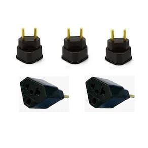 Kit 3 Adaptador Tomada Triangular, Tê , Pino - 20 Amperes