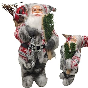 Papai Noel 30cm Enfeite Natalino Decoraçao Natal Fim do Ano Festa Comemoraçao
