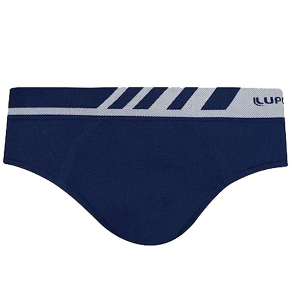 Cueca Slip Lupo 691-002 Microfibra Sem Costura P Ao Xg