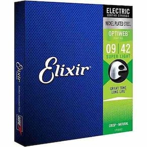 Encordoamento Cordas Elixir Guitarra Optiweb 009