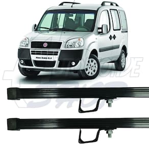 Rack Teto Roca Bagag Travessa Fiat Doblo 2010 até 2021 166