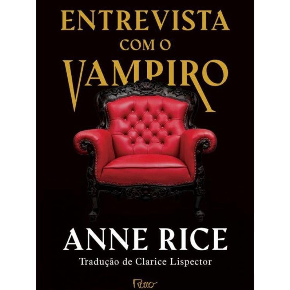 Livro Entrevista Com Vampiro (Capa Dura)