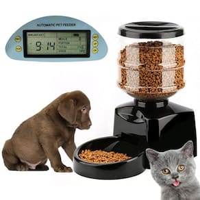 Comedouro Alimentador Automatico Digital Caes Gatos Pet