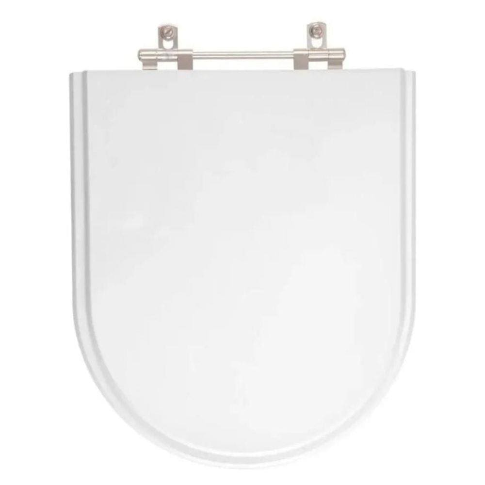 Assento Laqueado Carrara Branco