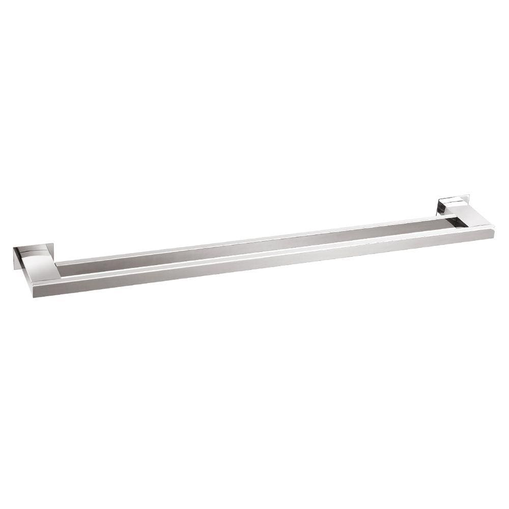 Toalheiro Duplo 70 cm Inox - Kromus RT0310