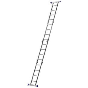 Escada Multifuncional Com Plataforma 4X4 16 Degraus Mor