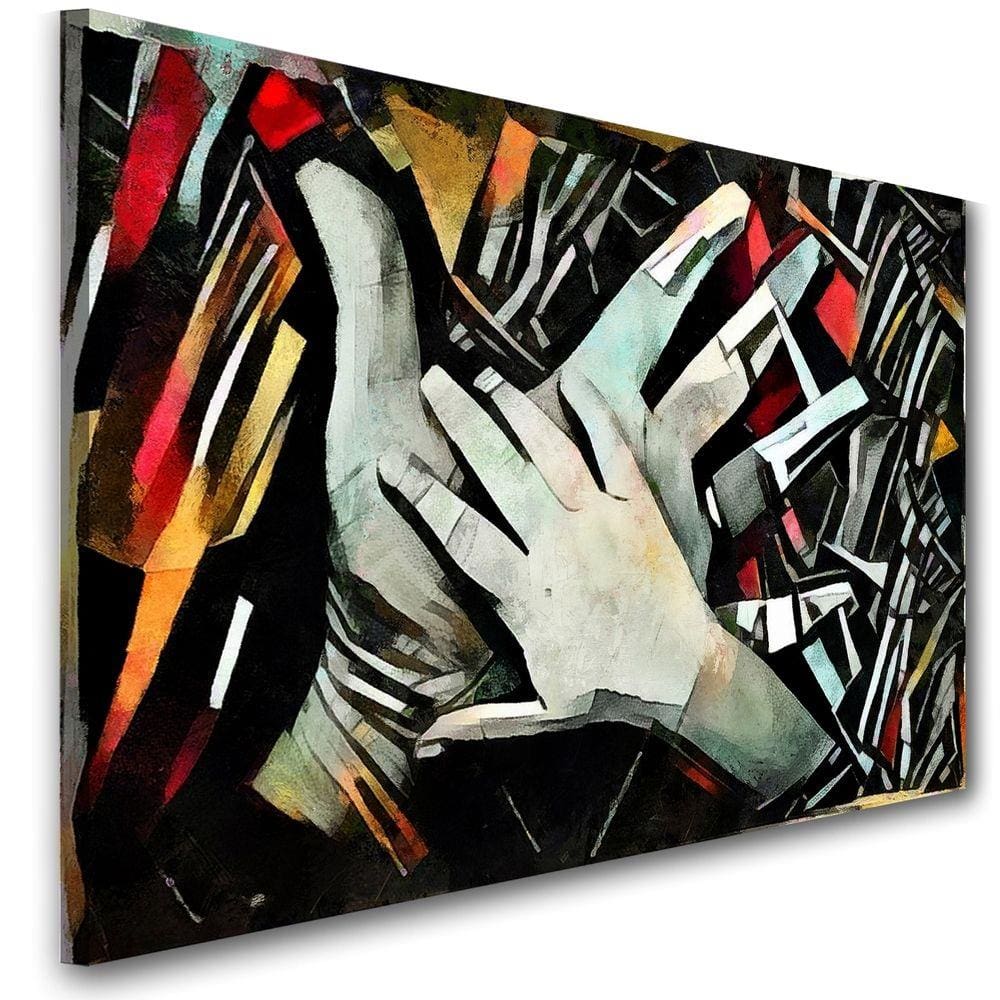 Quadro Mao Pai E Filho Confiança Amor