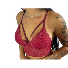 Cropped Bojo Com Tiras Ousado Modelo Lindo Muito Elegante Moderno R12