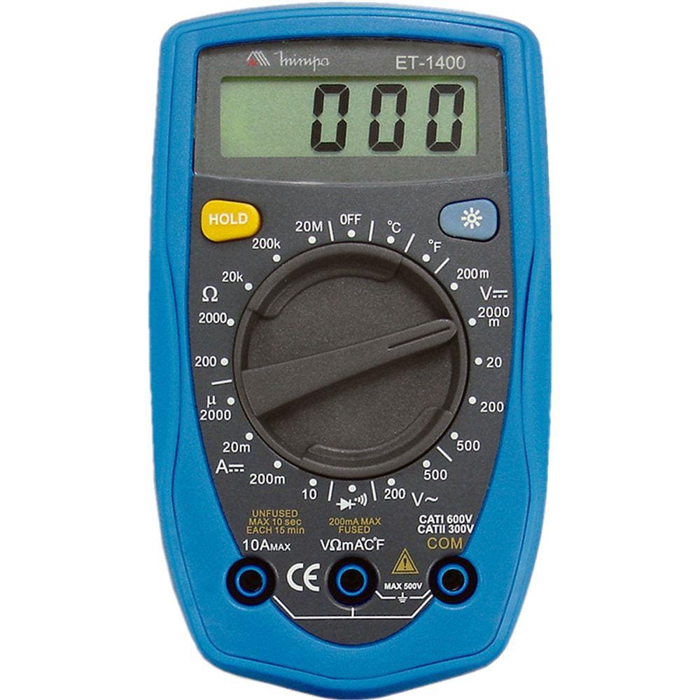 Multimetro Digital Minipa Et-1400