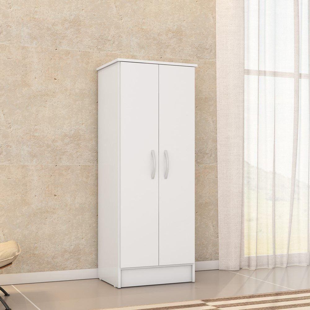 Armário Multiuso 2 Portas Branco Viena