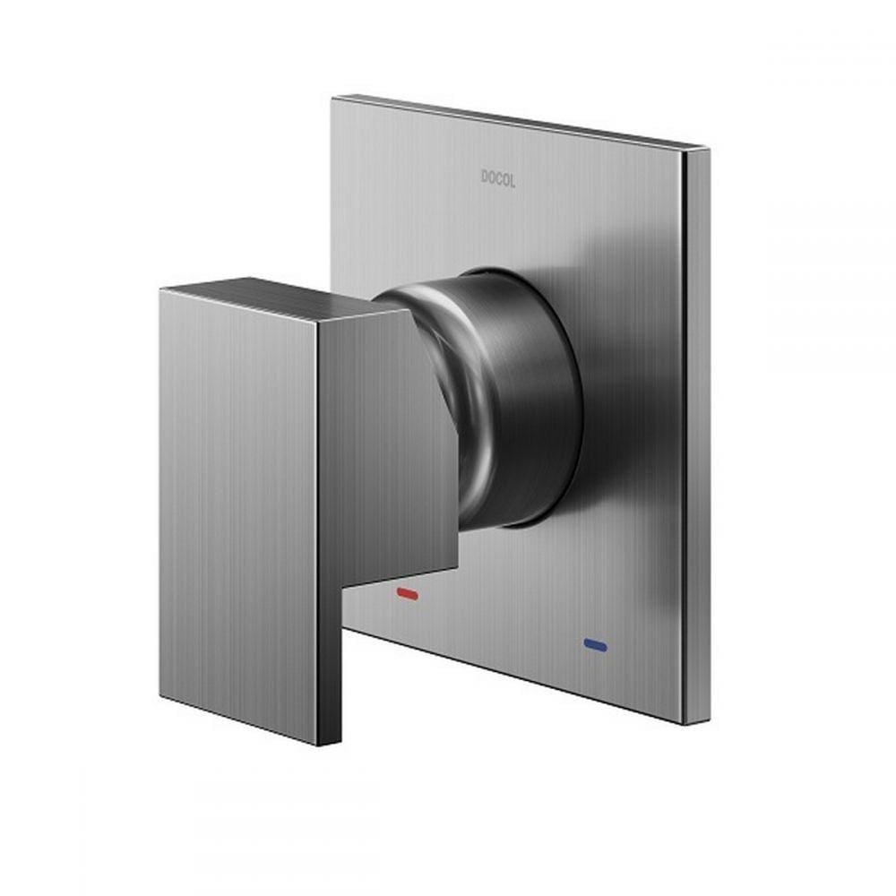 Acabamento Monocomando Para Chuveiro 3/4” Grafite Escovado D