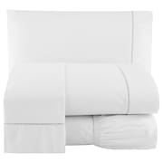 Lençol 4 Peças Queen 400 Fios Toque Suave Ponto Palito Casa Dona