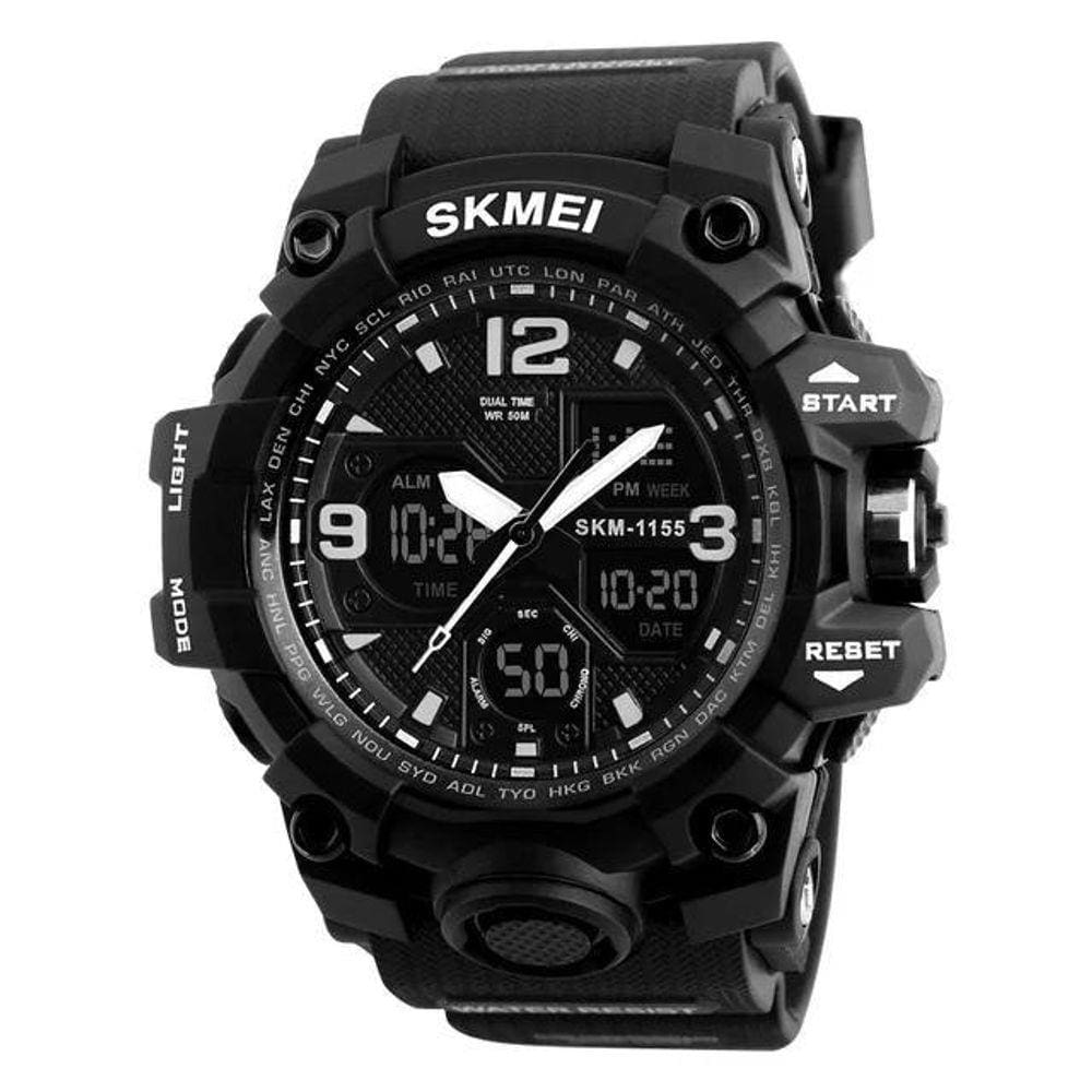 Relógio Masculino Skmei 1155B Á Prova D`Água Esporte Digital