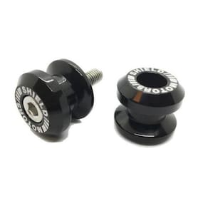 Slider Traseiro Balança Shieldmotors Rosca M8 Preto Brilho