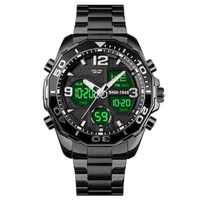 Relógio Masculino Esportivo Skmei 1649 Anadigi Luxo Preto
