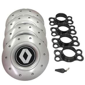 Calotas Miollo Renault Logan Aro 15 2014/2019 Amarok Prata