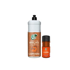 Banho De Brilho Capivara + Tonalizante Carpa Kamaleão