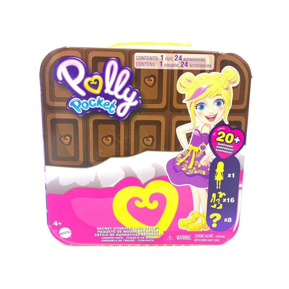 Polly Pocket Amigos na Moda Mod3 - Mattel - nivalmix