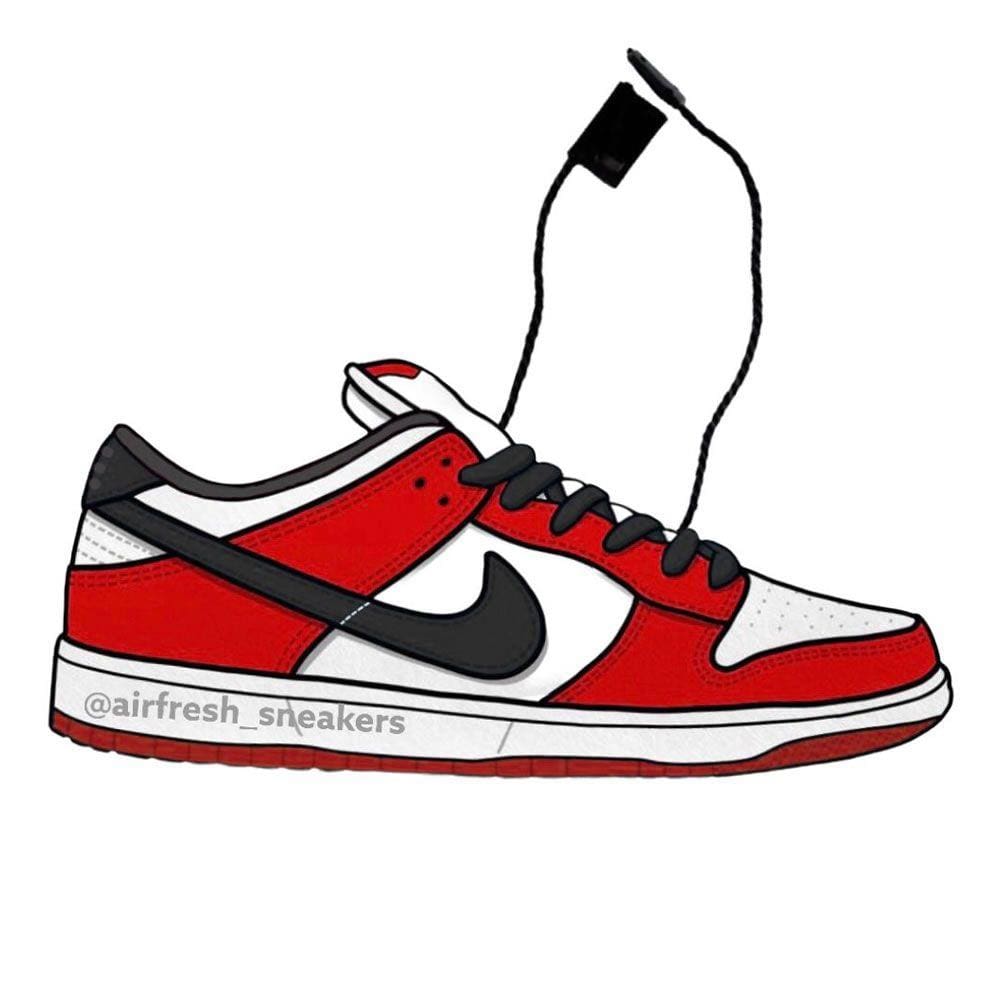 nike ebernon low vermelho e preto